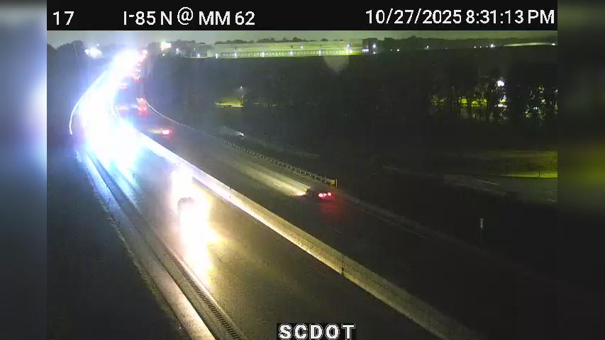 Startex: I-85 N @ MM Traffic Camera