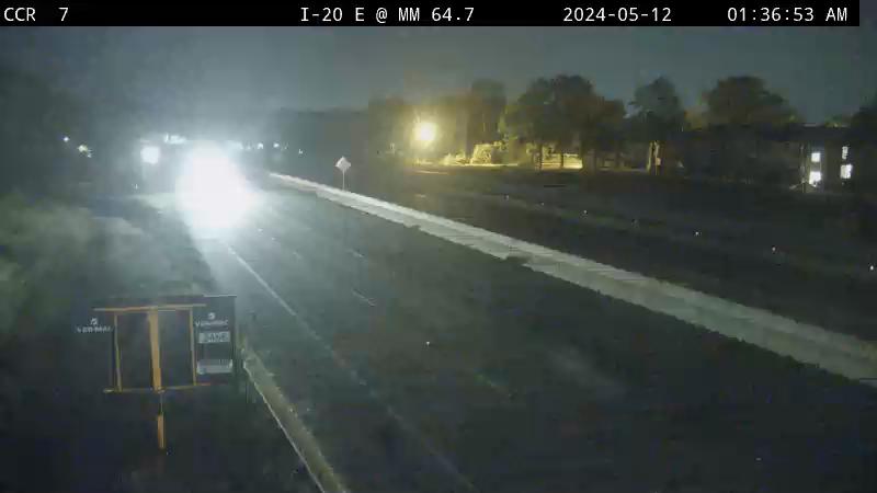 St. Andrews: I-20 W @ MM 64.5 Traffic Camera