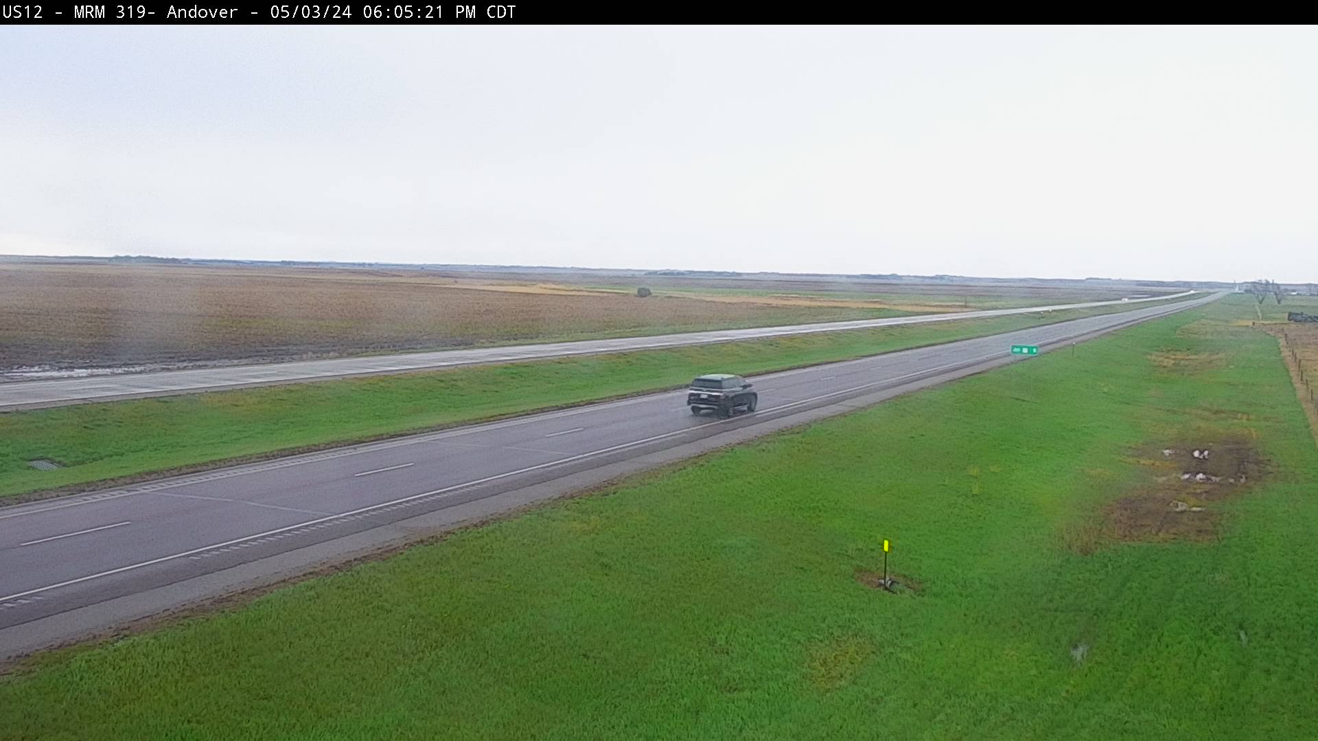 North of town along US-12 - East Traffic Camera
