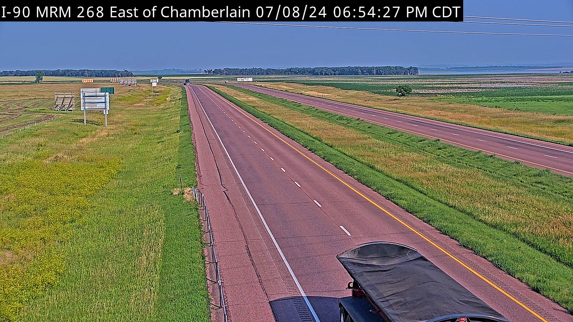 Traffic Cam East of town along I-90 @ MP 268 - East Player