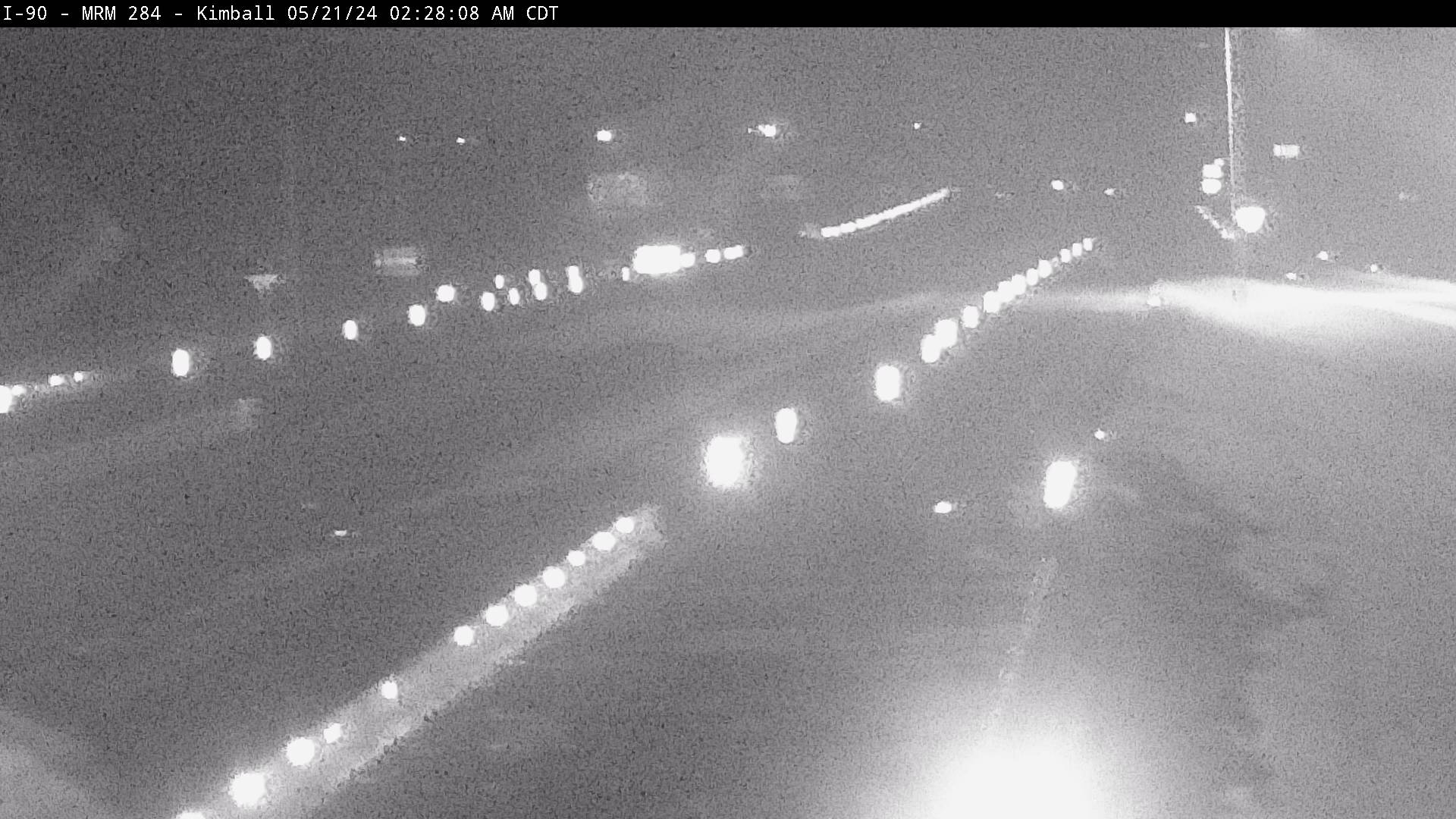 Traffic Cam South of town along I-90 @ MP 284 - East Player