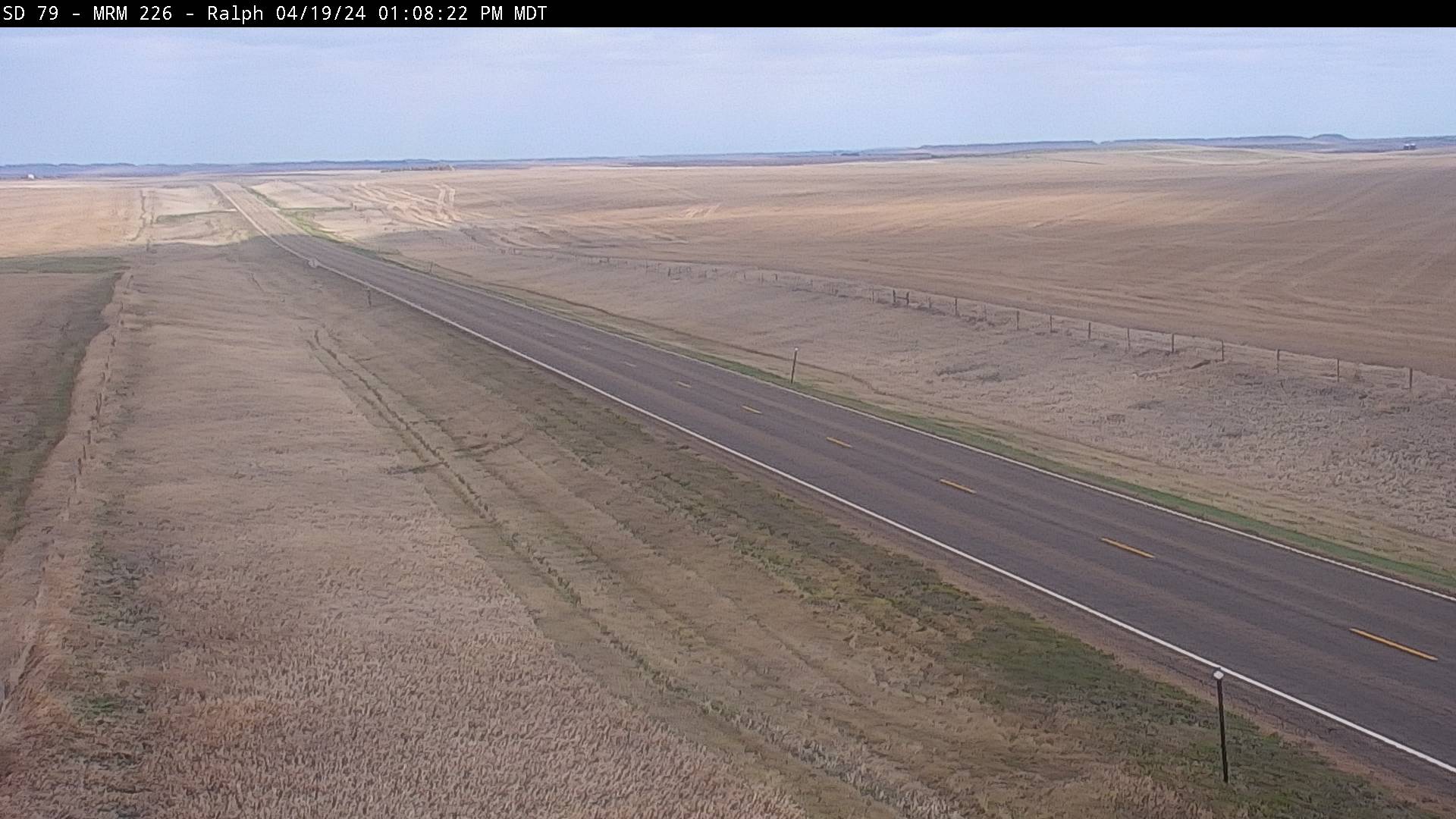 Traffic Cam north of town along SD-79 @ MP 226 - North Player