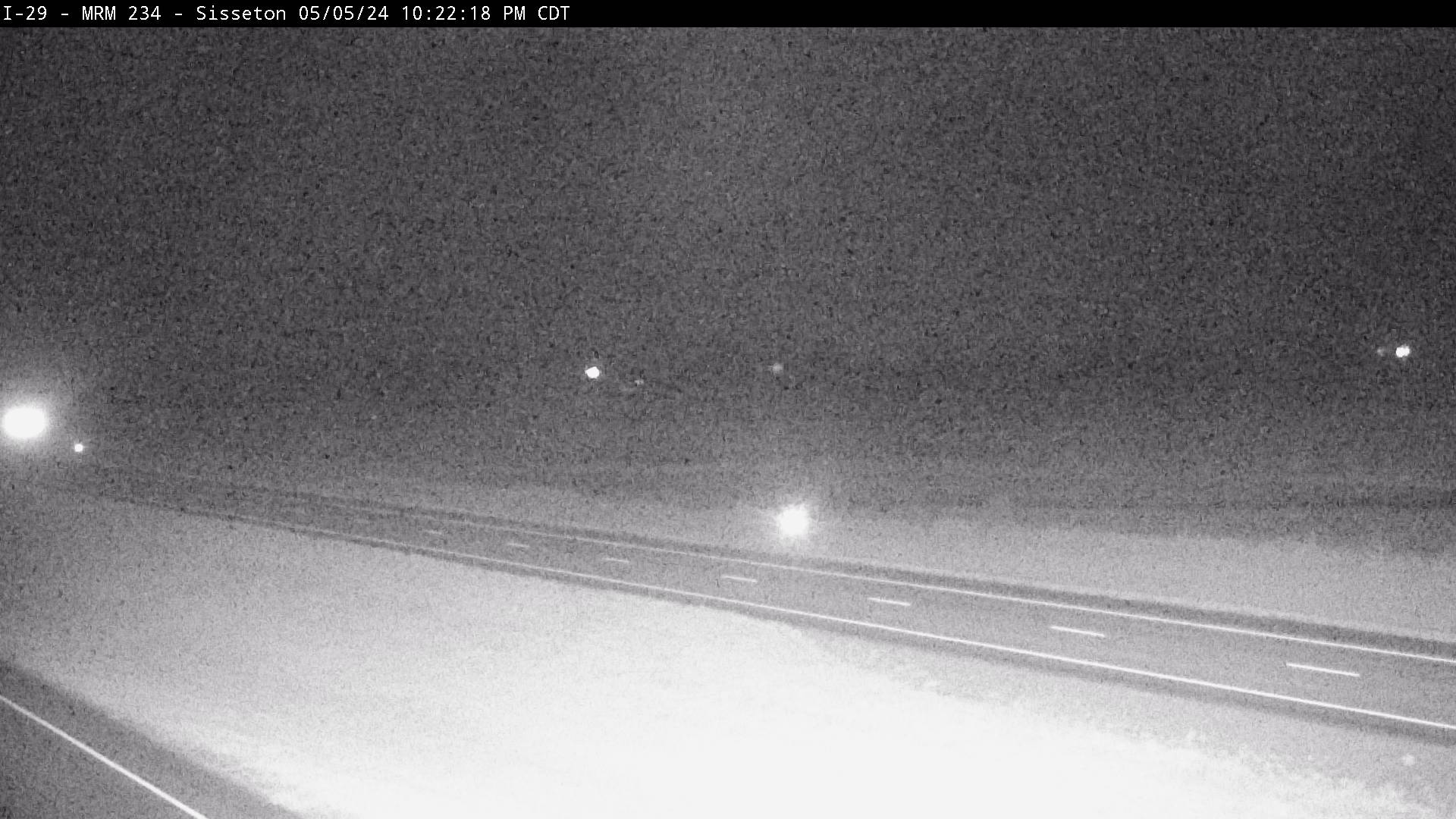 Traffic Cam North of town along I-29 @ MP 234 - North Player