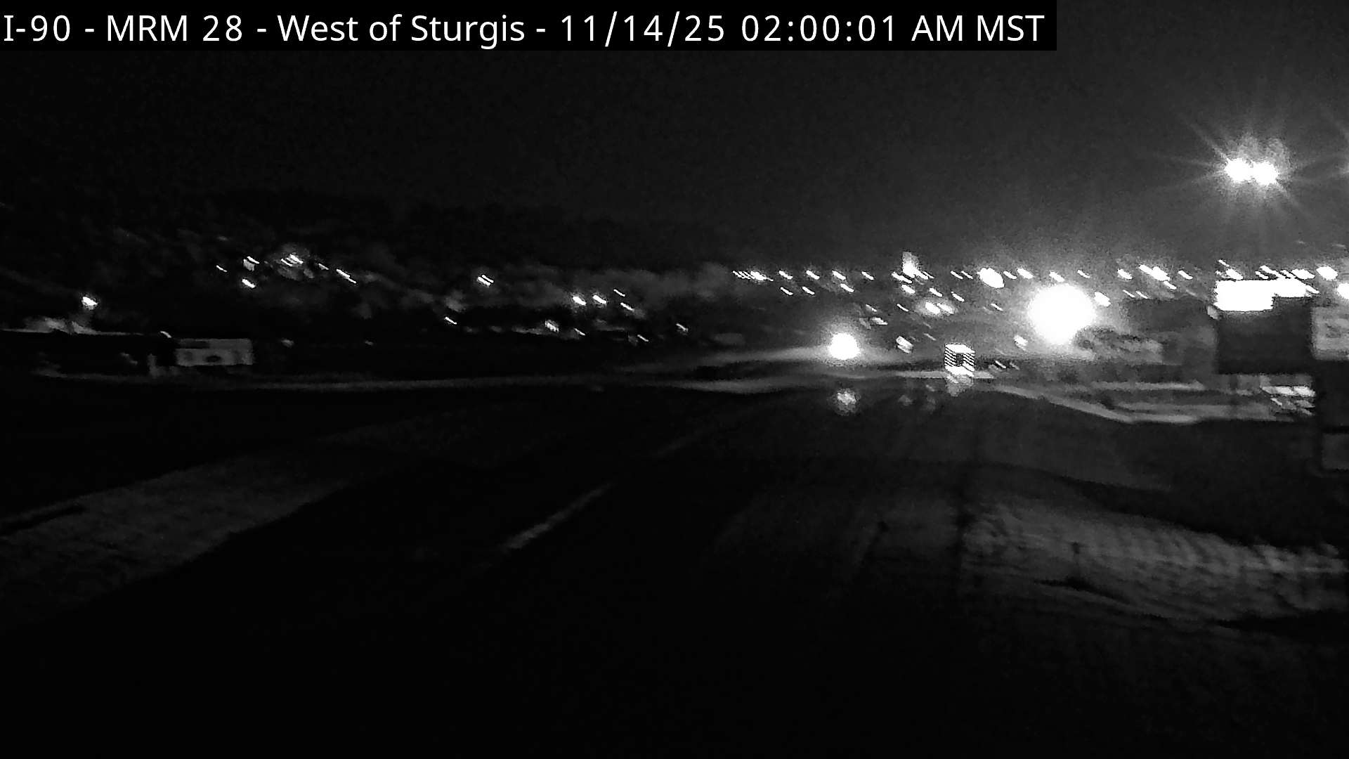 West of town along I-90 @ MP 28.6 - East Traffic Camera