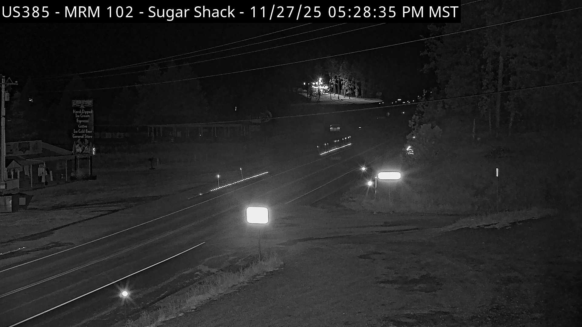 US-385 @ MP 102 - North Traffic Camera