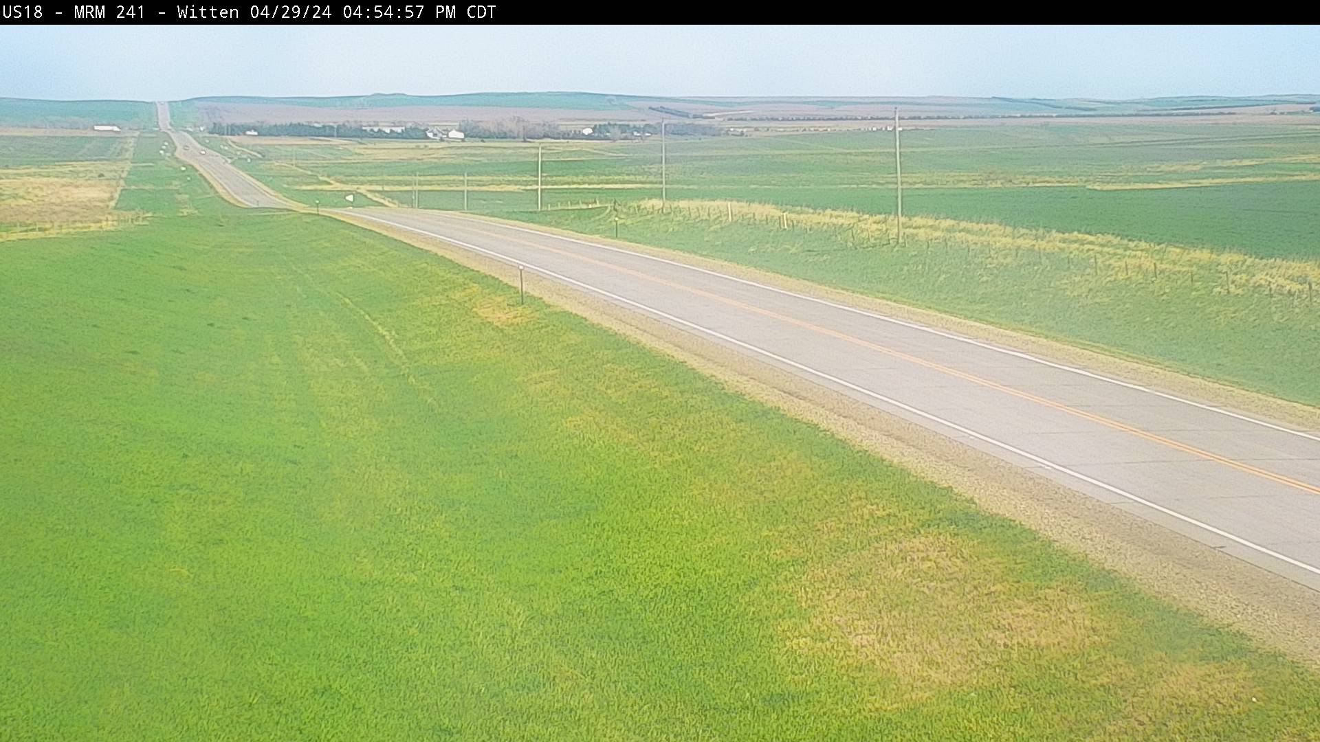Traffic Cam 4 miles south of town along US-18 @ MP 241 - East Player