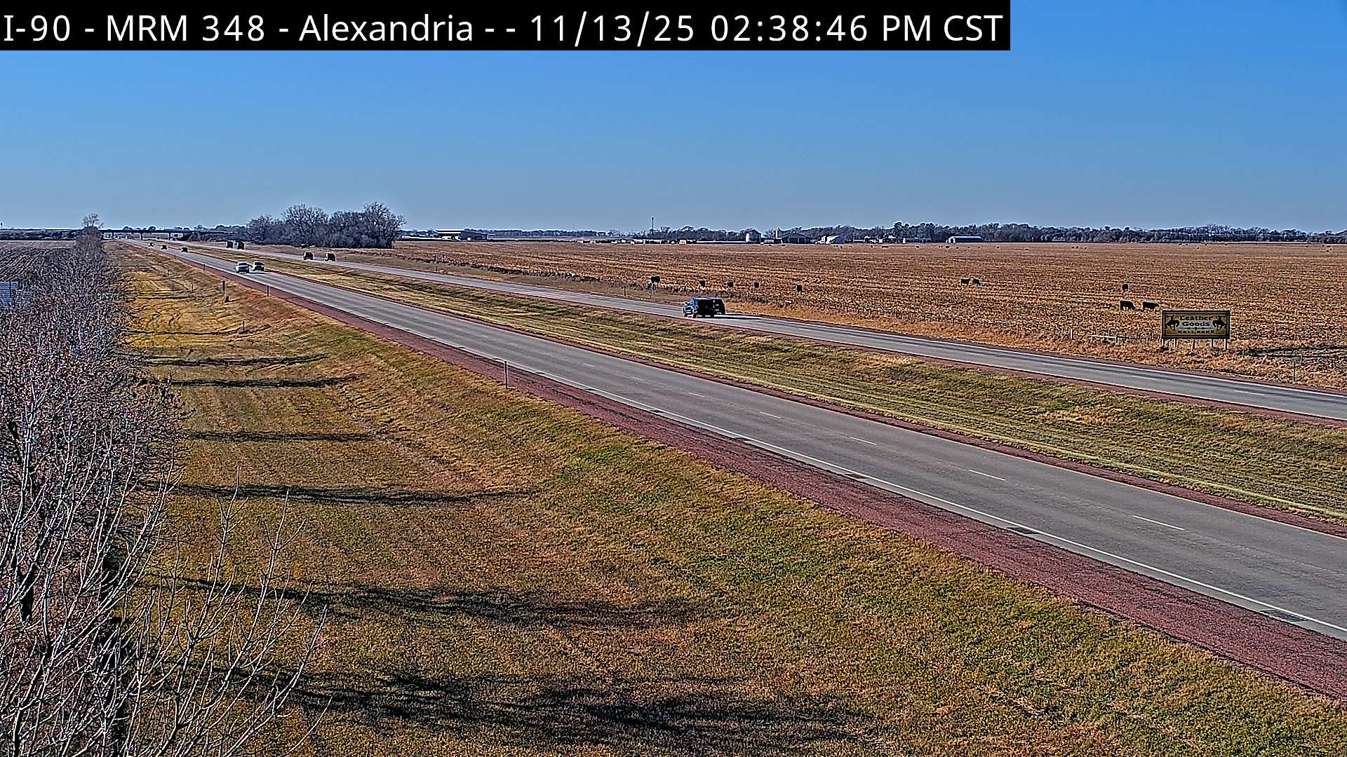 Traffic Cam I-90 @ MP 348 - West Player