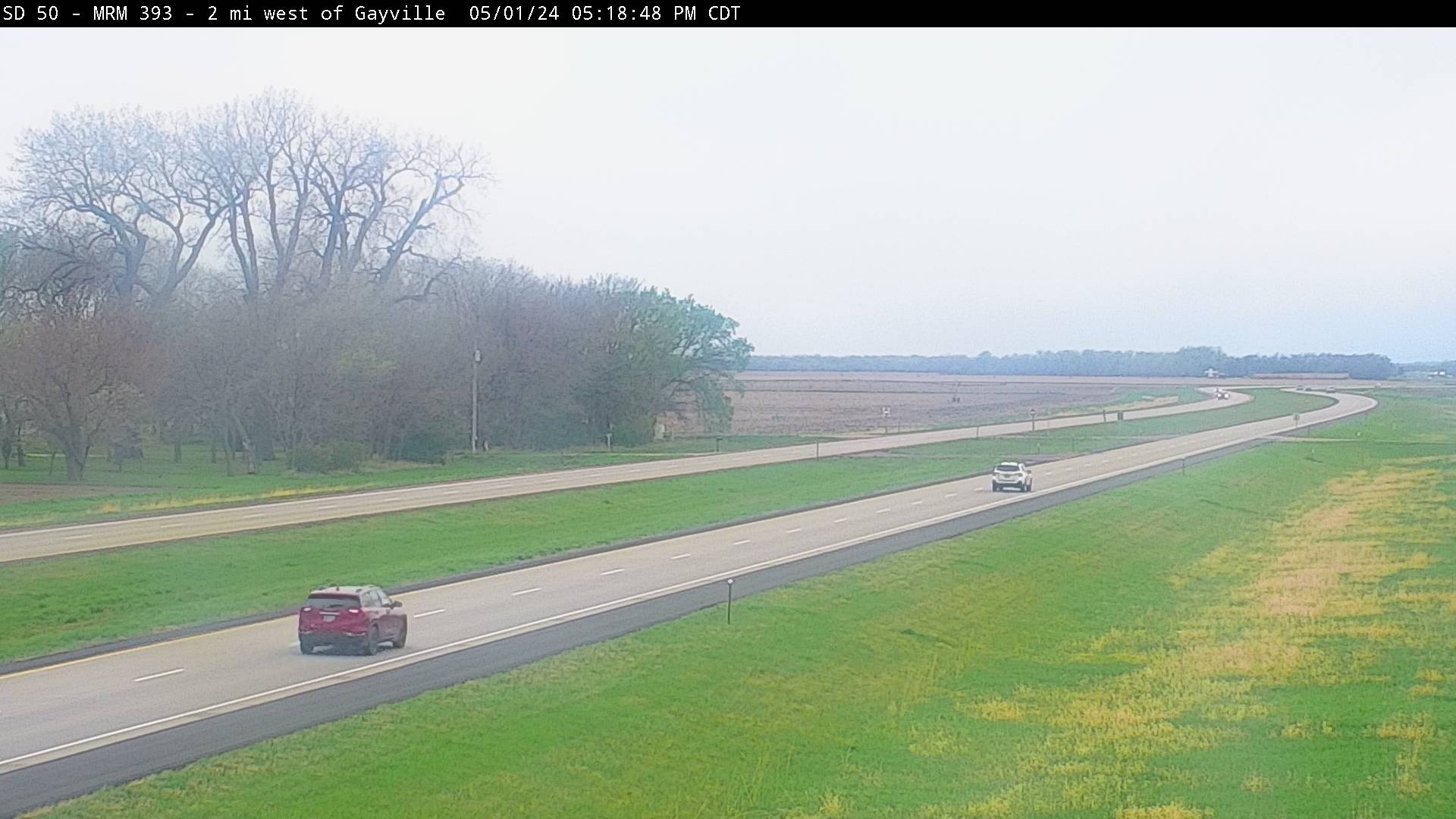Traffic Cam 2 miles west of town along SD-50 @ MP 393 - West Player