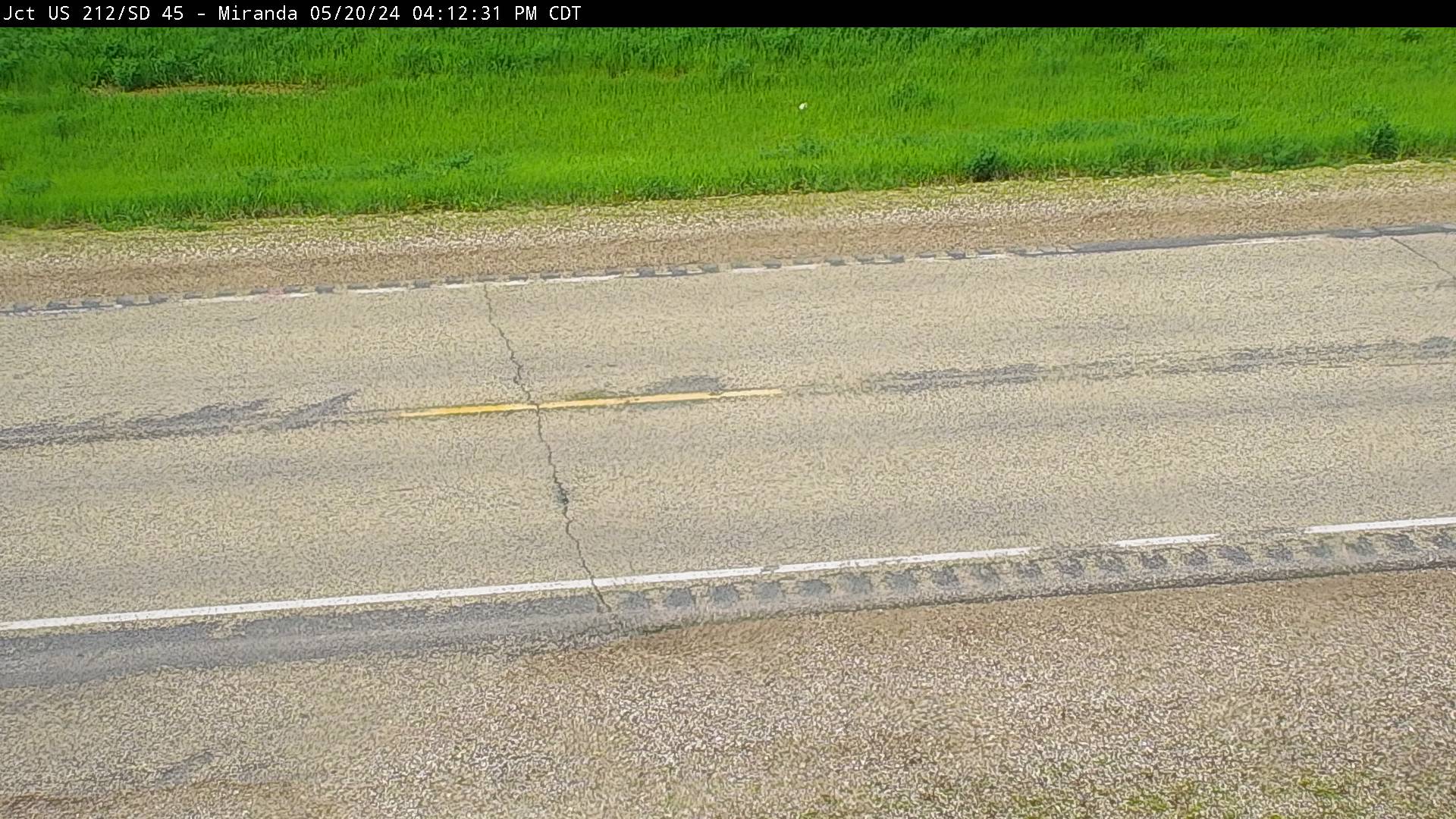Traffic Cam 5 miles south of town at junction US-212 & SD-45 - North Player