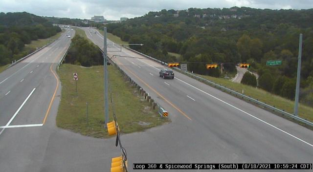 Traffic Cam  CAPITAL OF TEXAS HWY / SPICEWOOD SPRINGS RD (WEST) Player