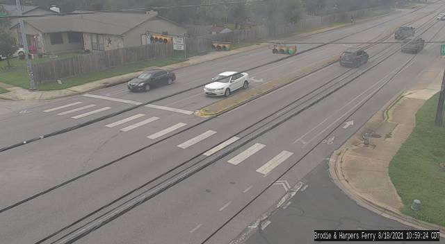  BRODIE LN / HARPERS FERRY LN Traffic Camera