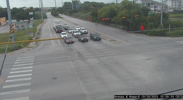  HOWARD LN / DESSAU RD Traffic Camera