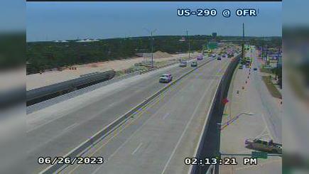 Austin › West: US-290 @ OFR Traffic Camera