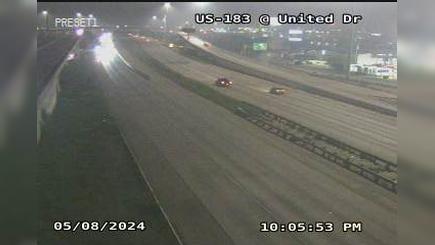 Traffic Cam Wooten › North: US-183 @ United Dr Player