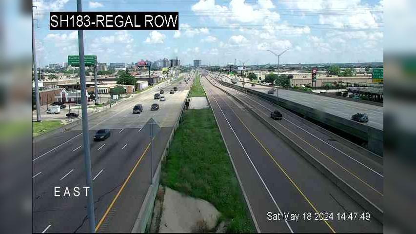 Traffic Cam Dallas › East: SH 183 @ Regal Row Player