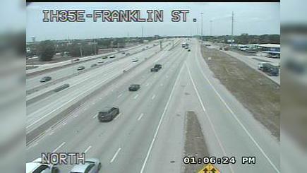 Traffic Cam Lewisville › North: I-35E @ Franklin St Player