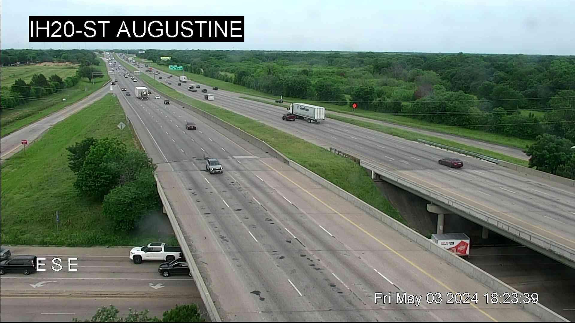 Dallas › East: I-20 @ St Augustine Traffic Camera