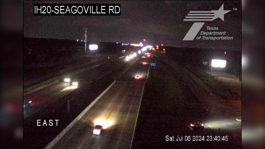 Balch Springs › East: I-20 @ Seagoville Rd Traffic Camera
