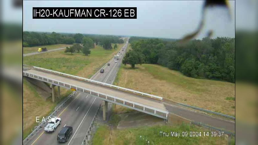 Hiram › East: I-20 @ Kaufman CR-126 EB Traffic Camera