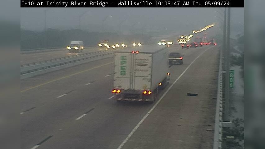 Wallisville › East: I-10 @ Trinity River Bridge Traffic Camera