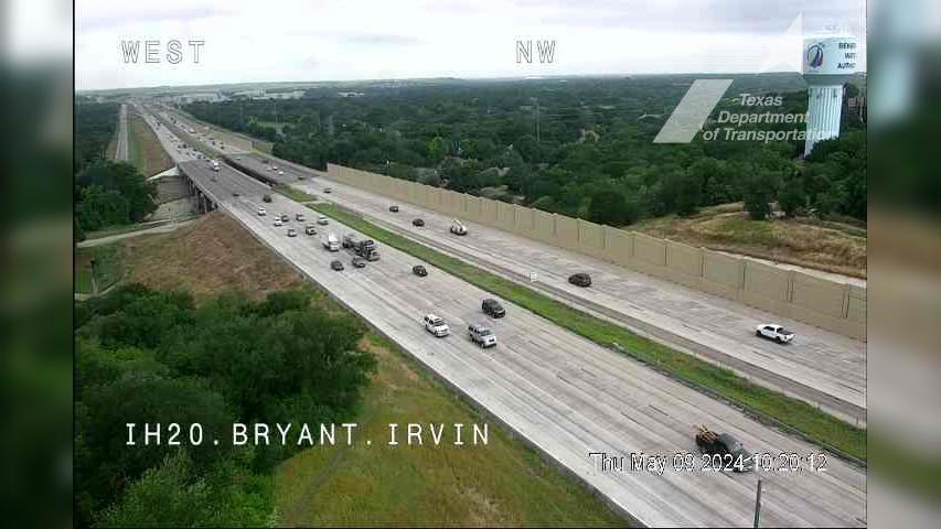 Fort Worth › East: I-20 @ Bryant-Irvin Traffic Camera