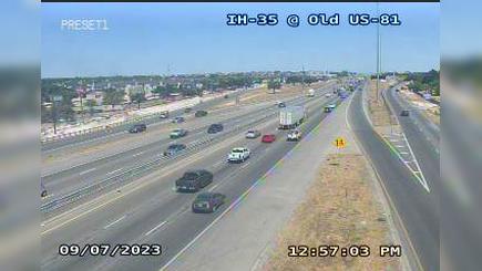 Austin › North: I-35 @ Old US-81 Traffic Camera