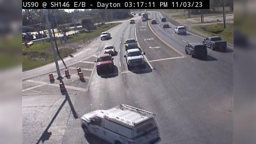 Dayton › North: SH-146 @ US-90 - EB Traffic Traffic Camera