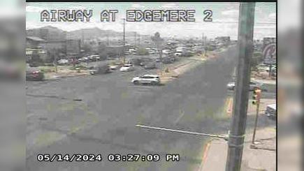 Traffic Cam El Paso › South: Airway @ Edgemere Player