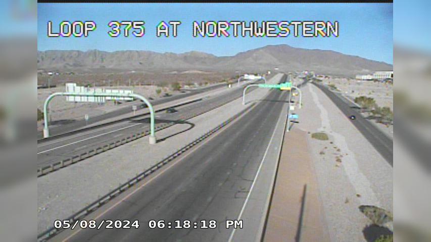 Traffic Cam El Paso › West: LP-375 @ Northwestern Player