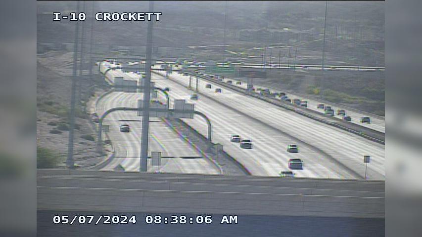 El Paso › West: IH-10 @ Crockett Traffic Camera