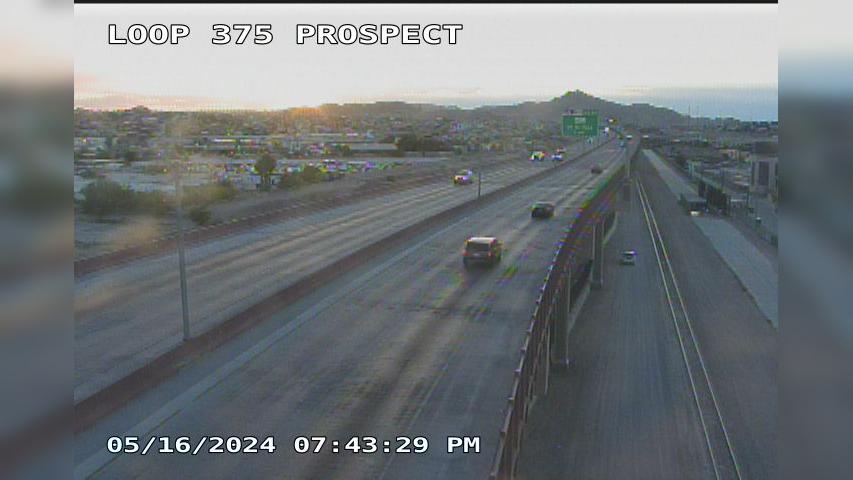 Traffic Cam El Paso › West: LP-375 @ Prospect Player