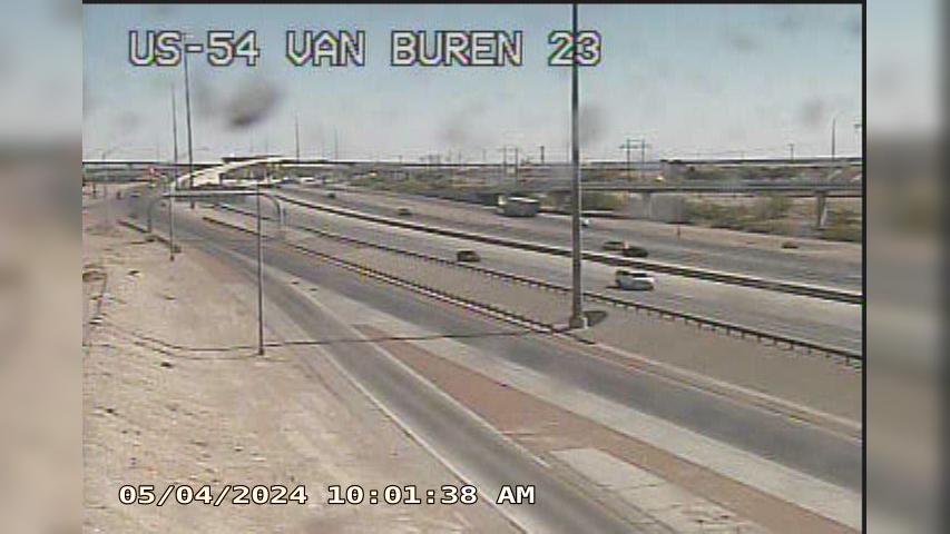 Traffic Cam El Paso › North: US-54 @ Van Buren Player
