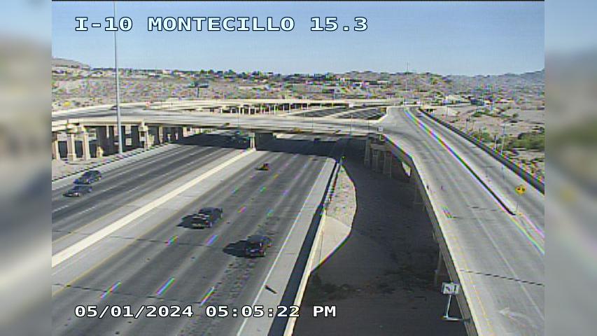 Traffic Cam El Paso › West: IH-10 @ Montecillo Player