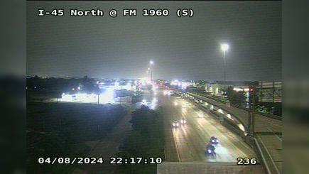Traffic Cam Westfield › South: I-45 North @ FM 1960 (S) Player