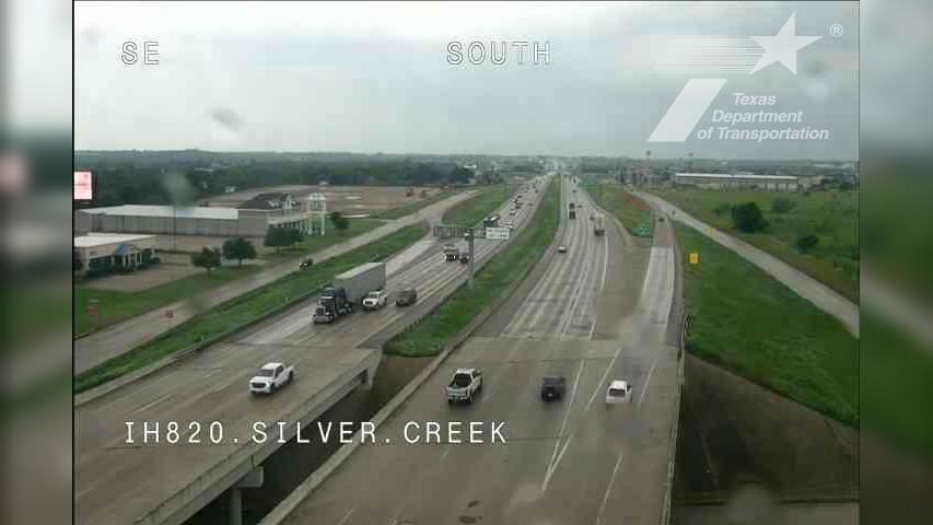 Fort Worth › East: I-820WL @ Silver Creek Traffic Camera