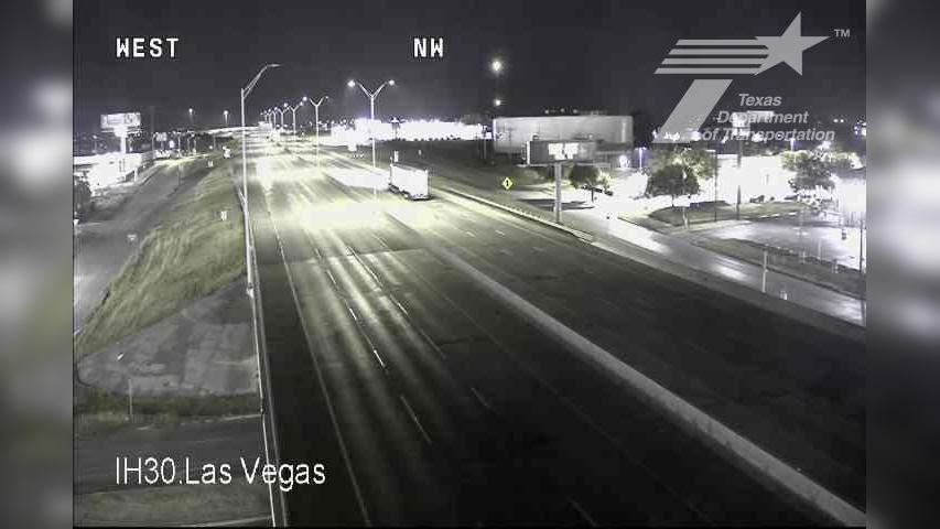 Traffic Cam Fort Worth › East: I-30 @ LasVegas EB DMS Player