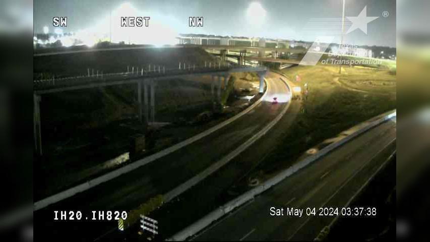 Fort Worth › East: IH20 @ IH820 Traffic Camera