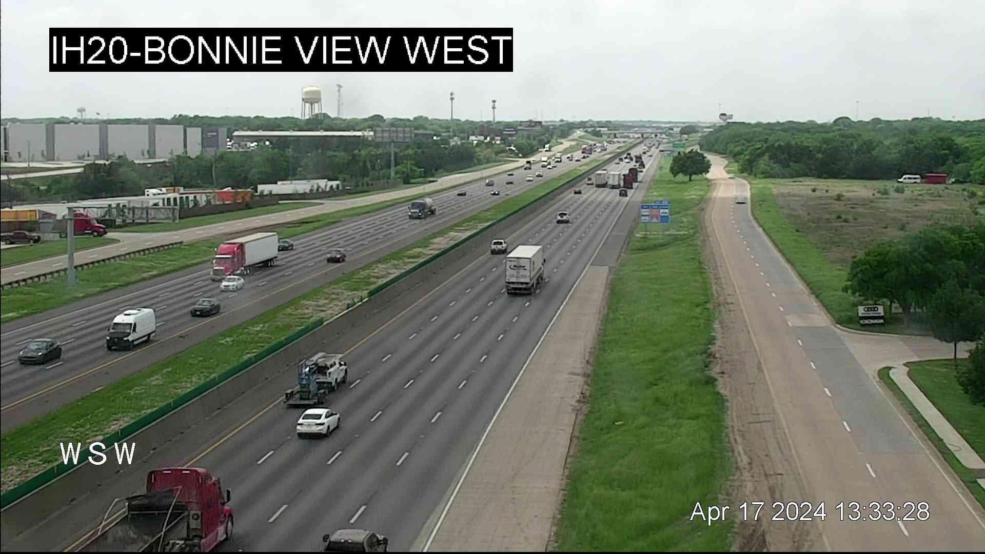 Dallas › East: I-20 @ Bonnie View West Traffic Camera