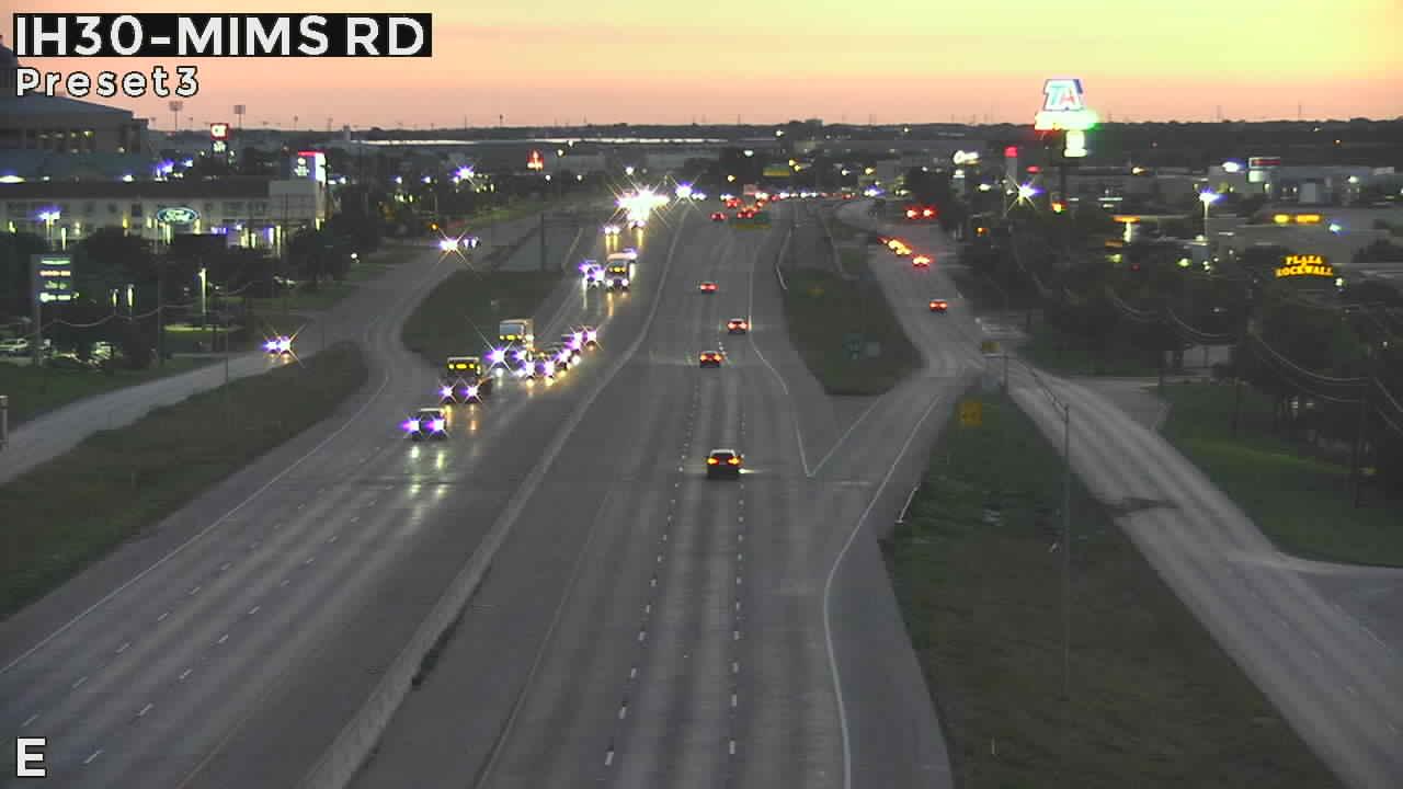 Traffic Cam Rockwall › East: I-30 @ Mims Rd Player