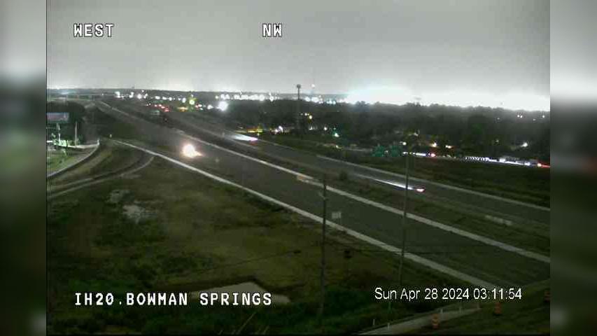 Arlington › East: I-20 @ Bowman Springs Traffic Camera