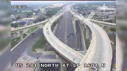 Traffic Cam San Antonio › North: US 281 North at LP 1604 N Player