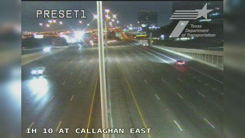 San Antonio › East: IH 10 at Callaghan East Traffic Camera