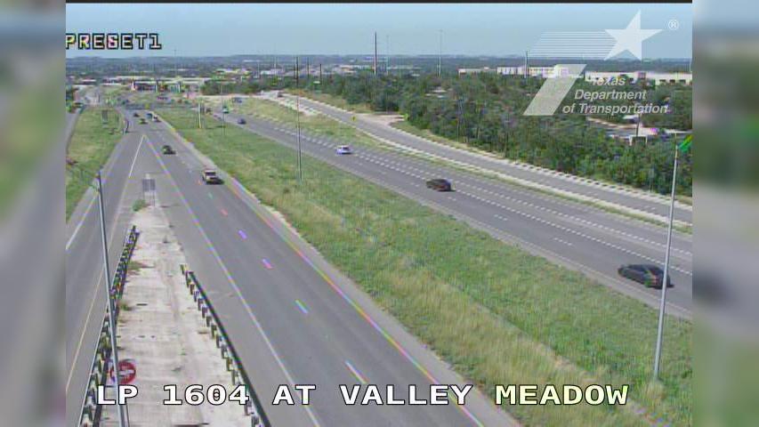 Traffic Cam San Antonio › South: LP 1604 at Valley Meadow Player