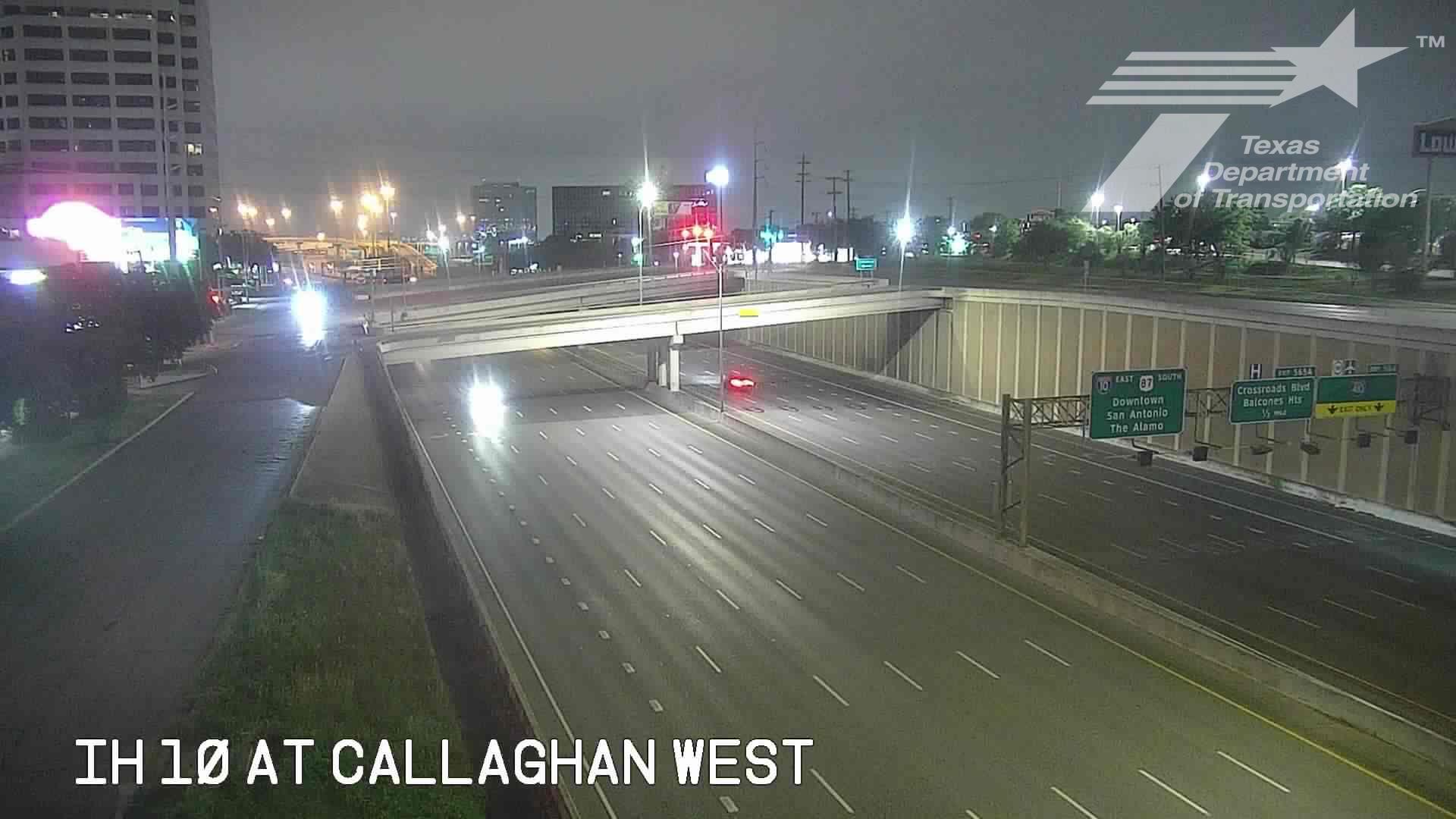 Traffic Cam San Antonio › West: IH 10 at Callaghan Player