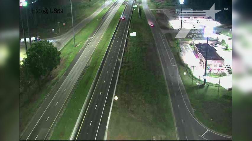 Wood Springs › East: I-20 at US 69 Traffic Camera