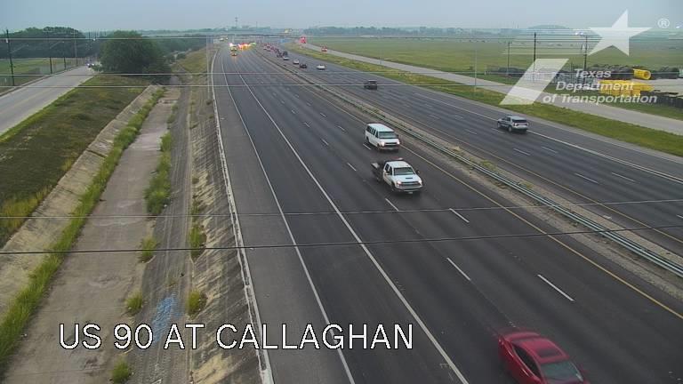 Traffic Cam San Antonio › West: US 90 at Callaghan Rd Player