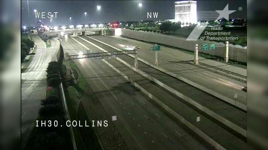 Arlington › East: I-30 @ Collins Traffic Camera