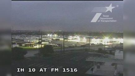 San Antonio › East: IH 10 at FM 1516 Traffic Camera
