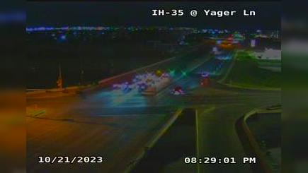 Traffic Cam Austin › North: I-35 @ Yager Ln Player