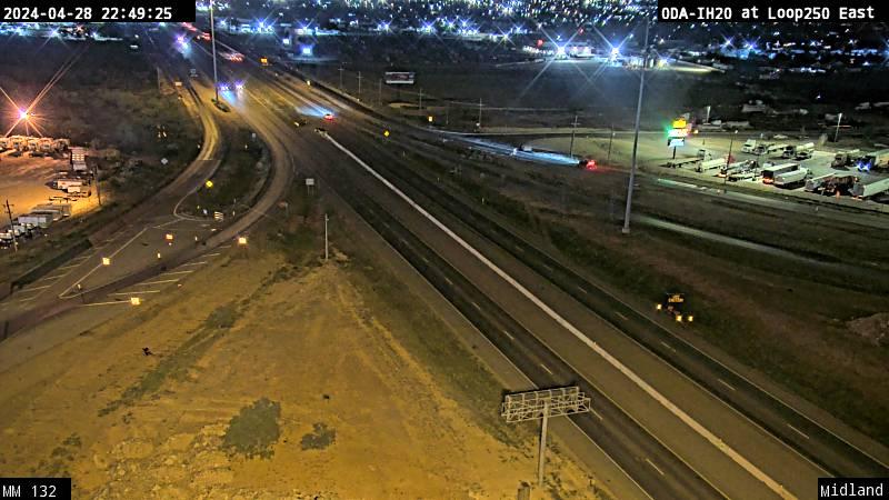 Traffic Cam Midland Industrial Park › East: I-20 at LP 250 East Player